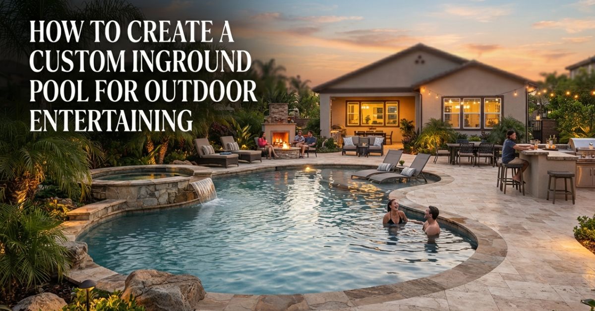 Create a Custom Inground Pool for Outdoor Entertaining