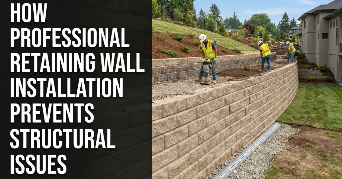Professional Retaining Wall Installation